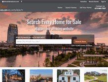 Tablet Screenshot of homesnearnashville.com